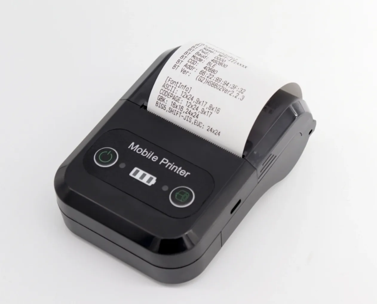 58mm Bluetooth thermal printer
